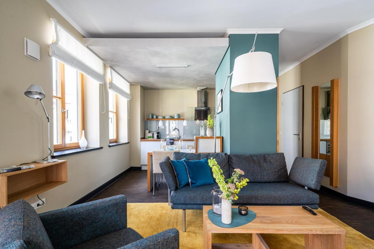 The Green Rostock Apartment Hotel Dış mekan fotoğraf