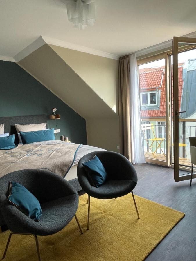 The Green Rostock Apartment Hotel Dış mekan fotoğraf